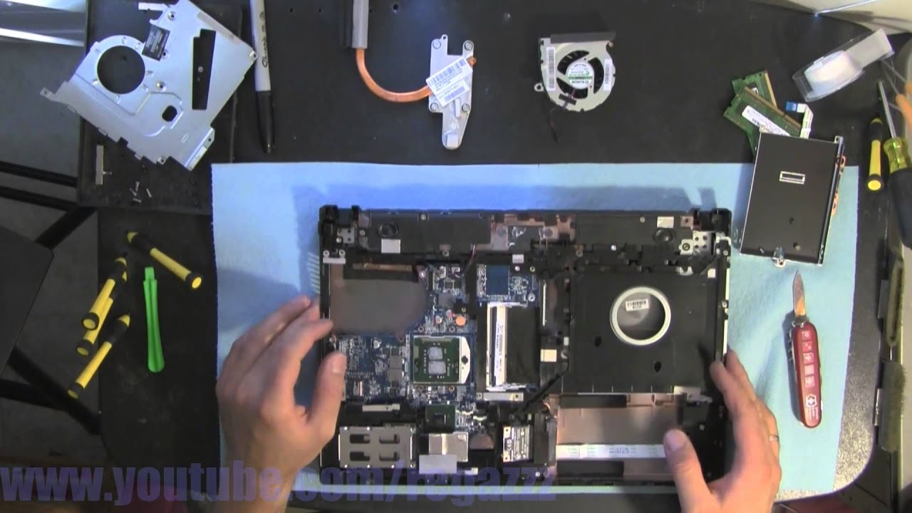 HP PROBOOK 4420S take apart video, disassemble, how to open disassembly