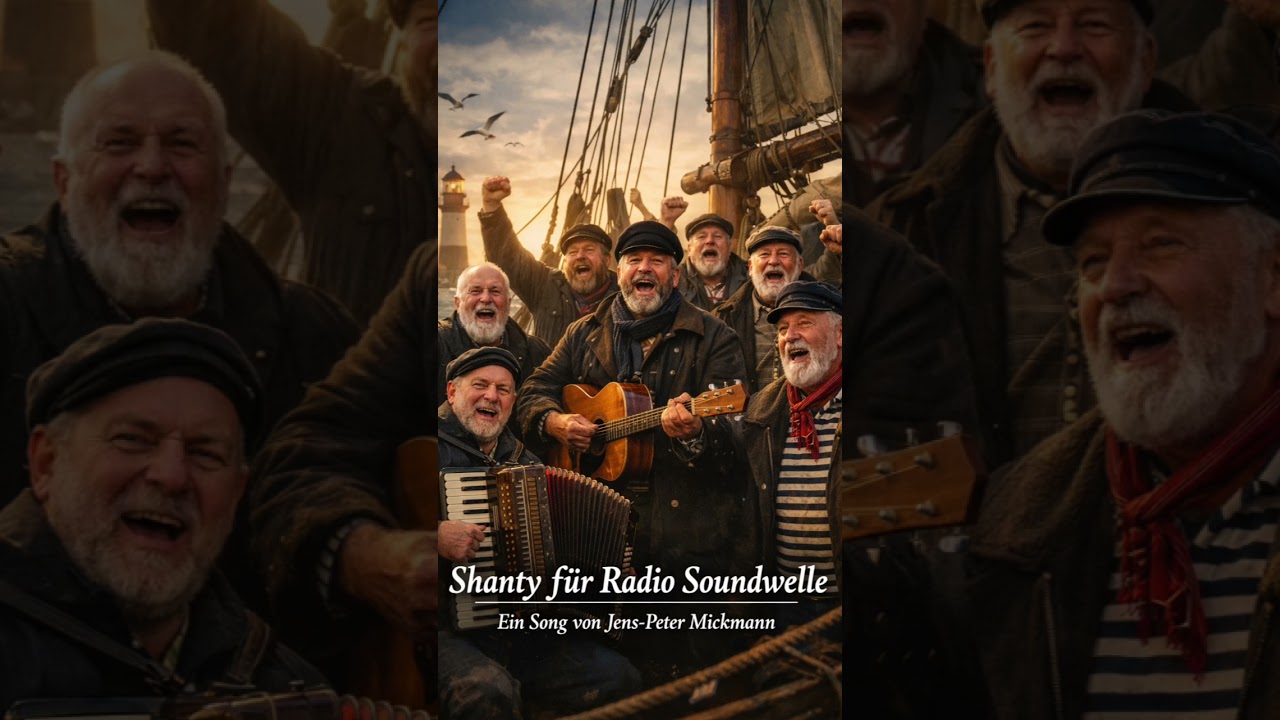 Shanty f&uuml;r Radio Soundwelle #radio #jenspetermickmann #musik #music #seeman #cuxhaven #fun #party