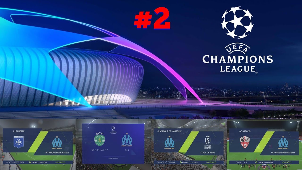 FIFA 23. Carrière Olympique de Marseille ep2. Premier match de LDC