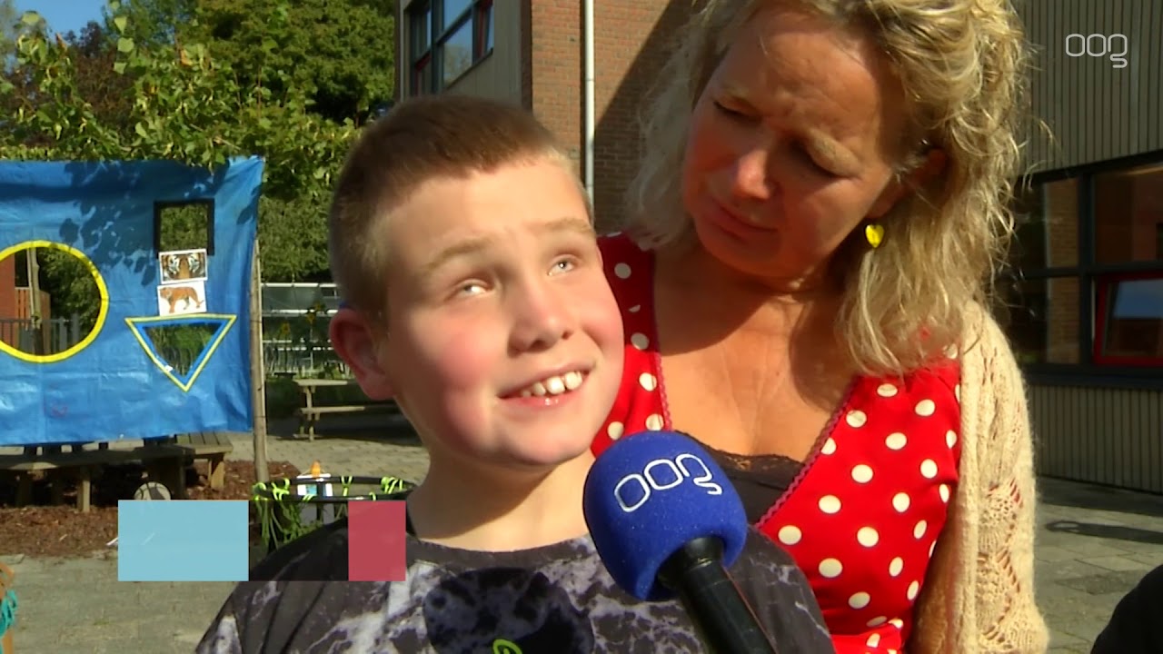 Nieuwe speeltuin voor kinderen met beperking