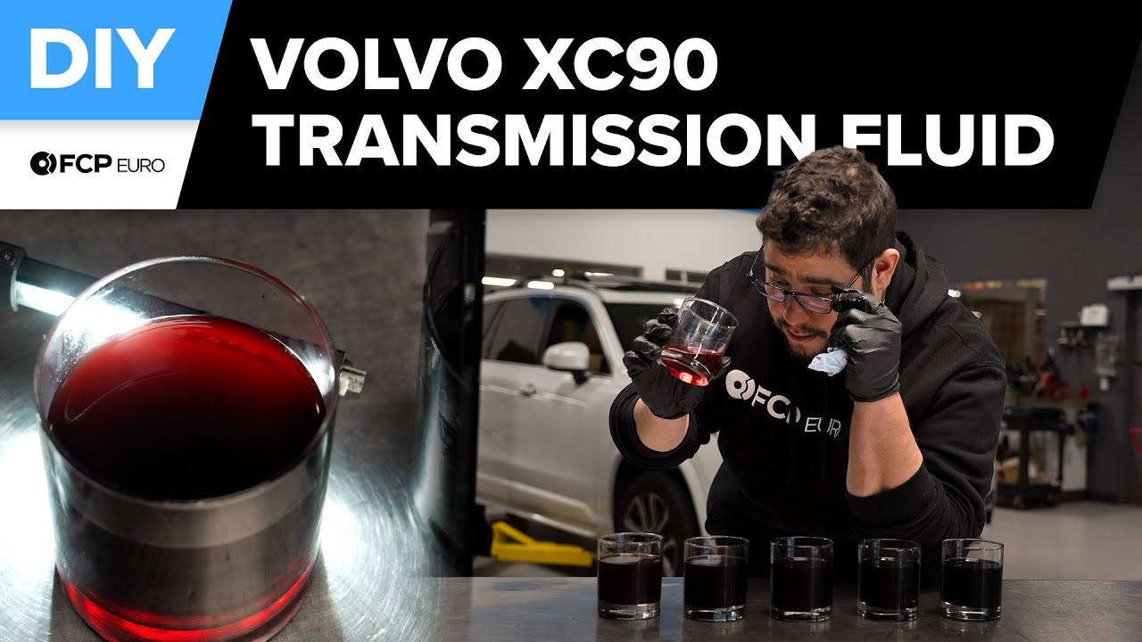 Volvo XC90 Transmission Fluid Service DIY (2016-Present SPA-chassis XC90, V90, V60, XC60, S60, TG81)