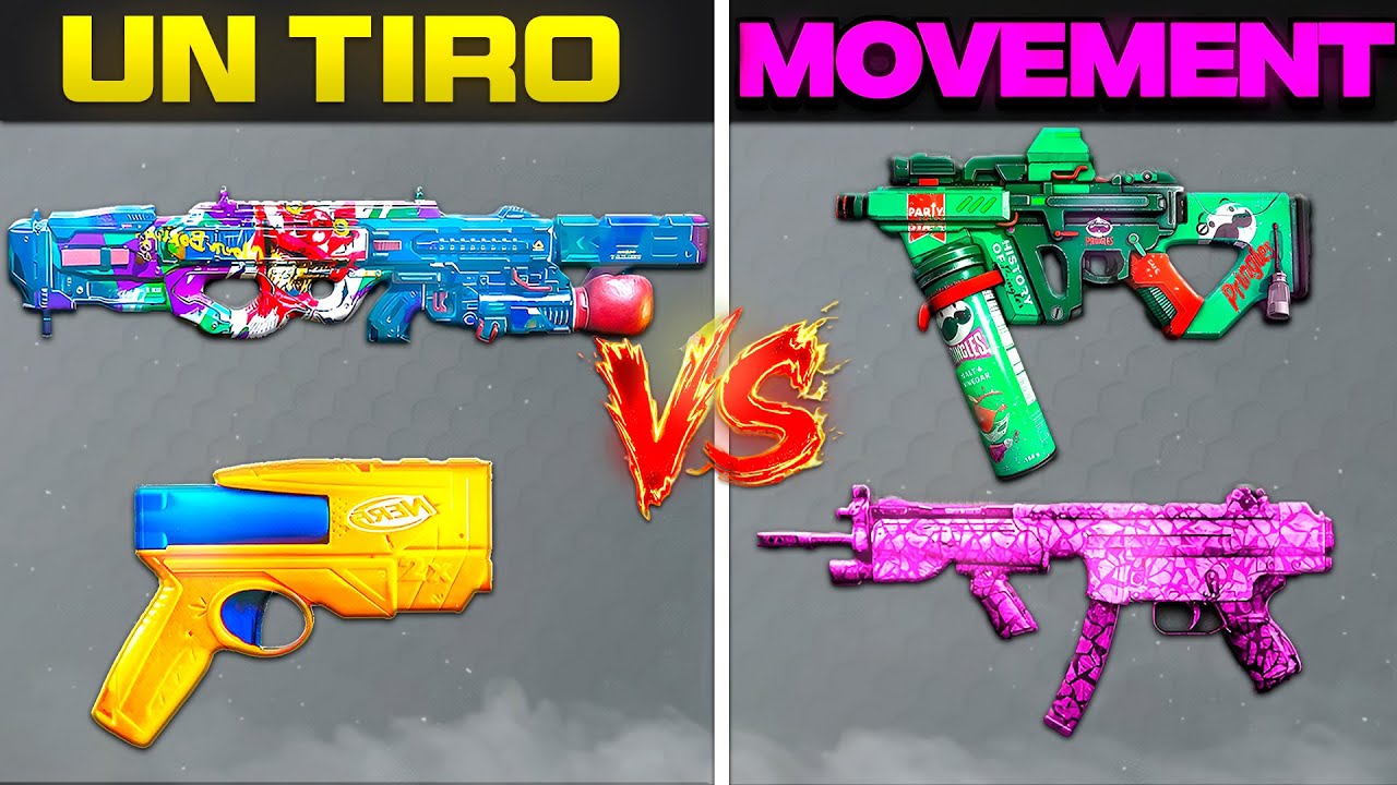 ARMAS de VELOCIDAD vs ARMAS que MATAN de UN TIRO en Warzone