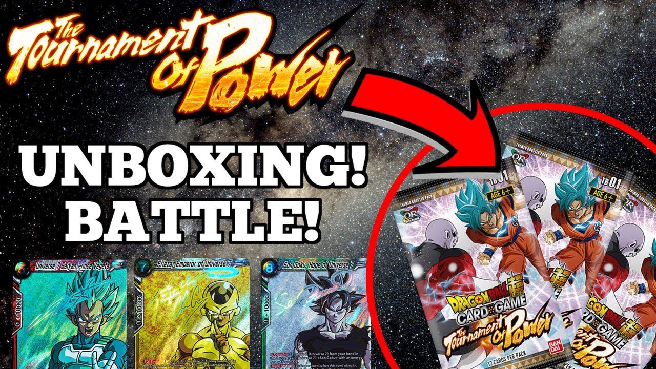 ULTIMATE UNBOXING BATTLE! DBS TOURNAMENT OF POWER ft MAFUBA JAR *DBS CARD GAME!