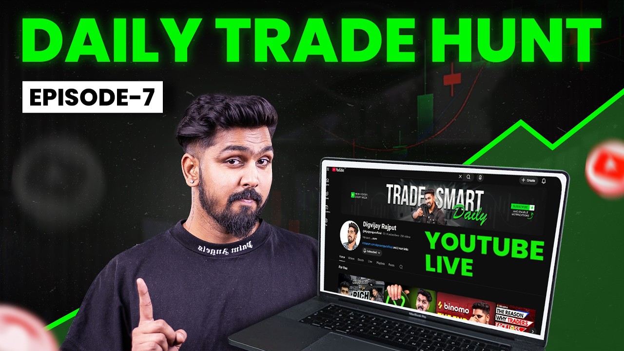 Olymp Trade Live | Daily Trade Hunt | Ep07 | Digvijay Rajput