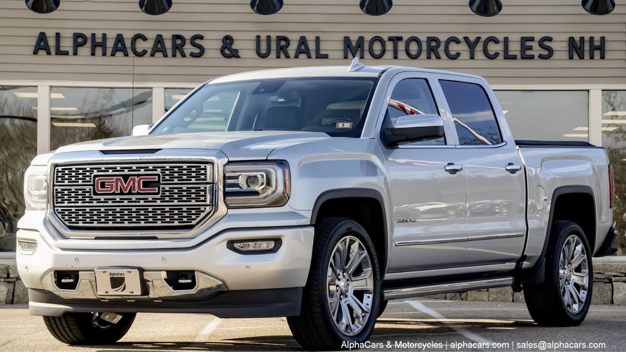 Discover the Best-in-Class Luxury Pickup: 2018 GMC Sierra 1500 4WD Denali