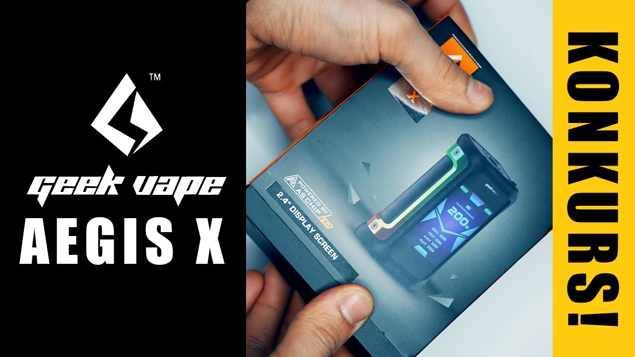 Odporny na WSZYSTKO E-PAPIEROS 😎 - GeekVape Aegis X