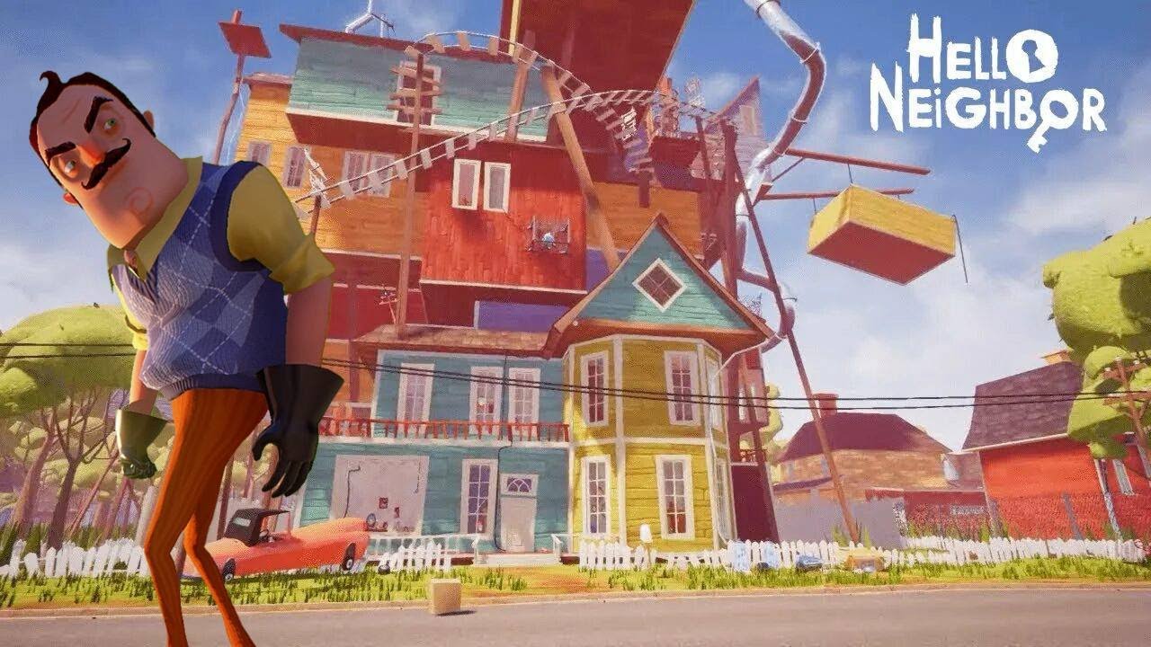 ВОЗВРАЩЕНИЕ! МИХА ОПЯТЬ ЗАЛЕЗ В ДОМ К СОСЕДУ!  ~Hello neighbor~