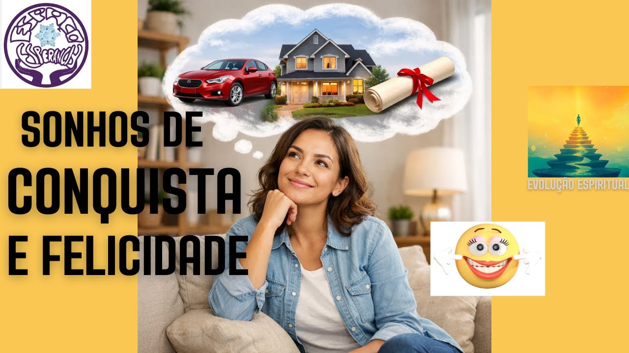 SONHOS DE CONQUISTA E FELICIDADE