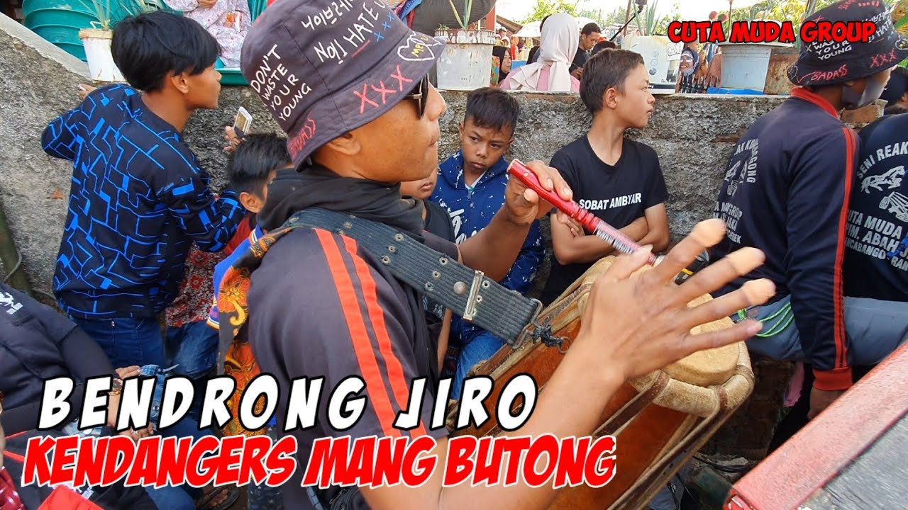 KENDANGERS MANG BUTONG ❗❗ BENDRONG JIRO 💥 CUTA MUDA GROUP
