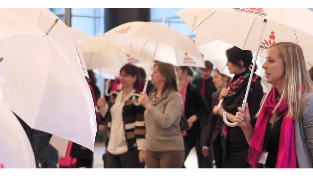 One Billion Rising Flashmob at the European Parliament