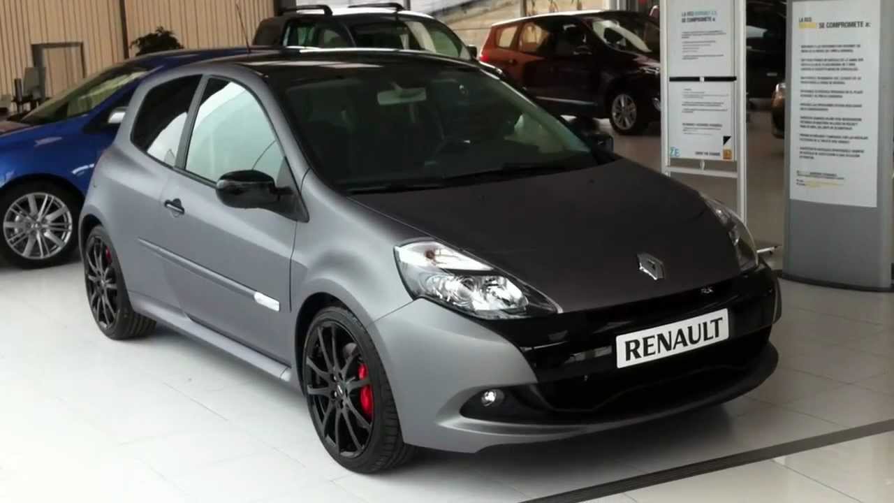 Renault Clio R.S. Legend (Ange & Demon) - Pintura gris mate - LEOMOTOR