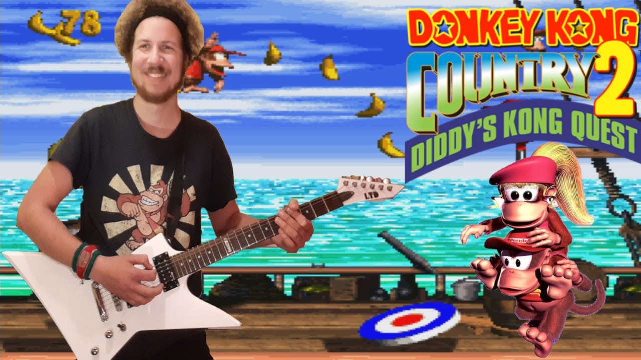 Donkey Kong Country 2 - Guitar Medley Part 2 by LloydTheHammer