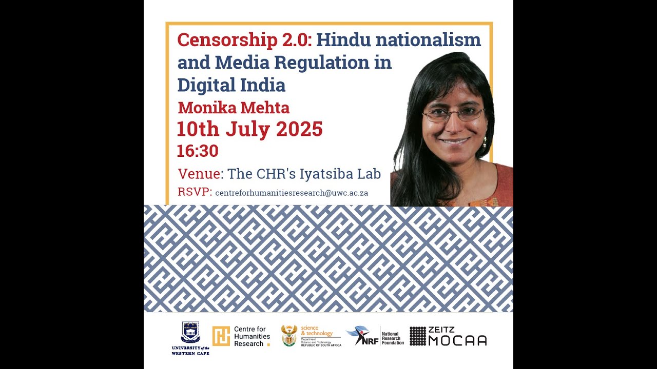 Winter School 2025, 'Censorship 2.0: Hindu nationalism and media regulation', by Monika Mehta