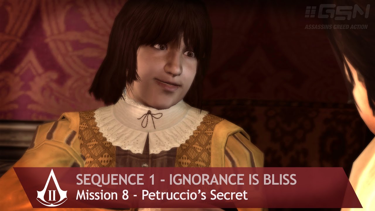 Assassin's Creed 2 - Sequence 1 - Mission 8 - Petruccio's Secret
