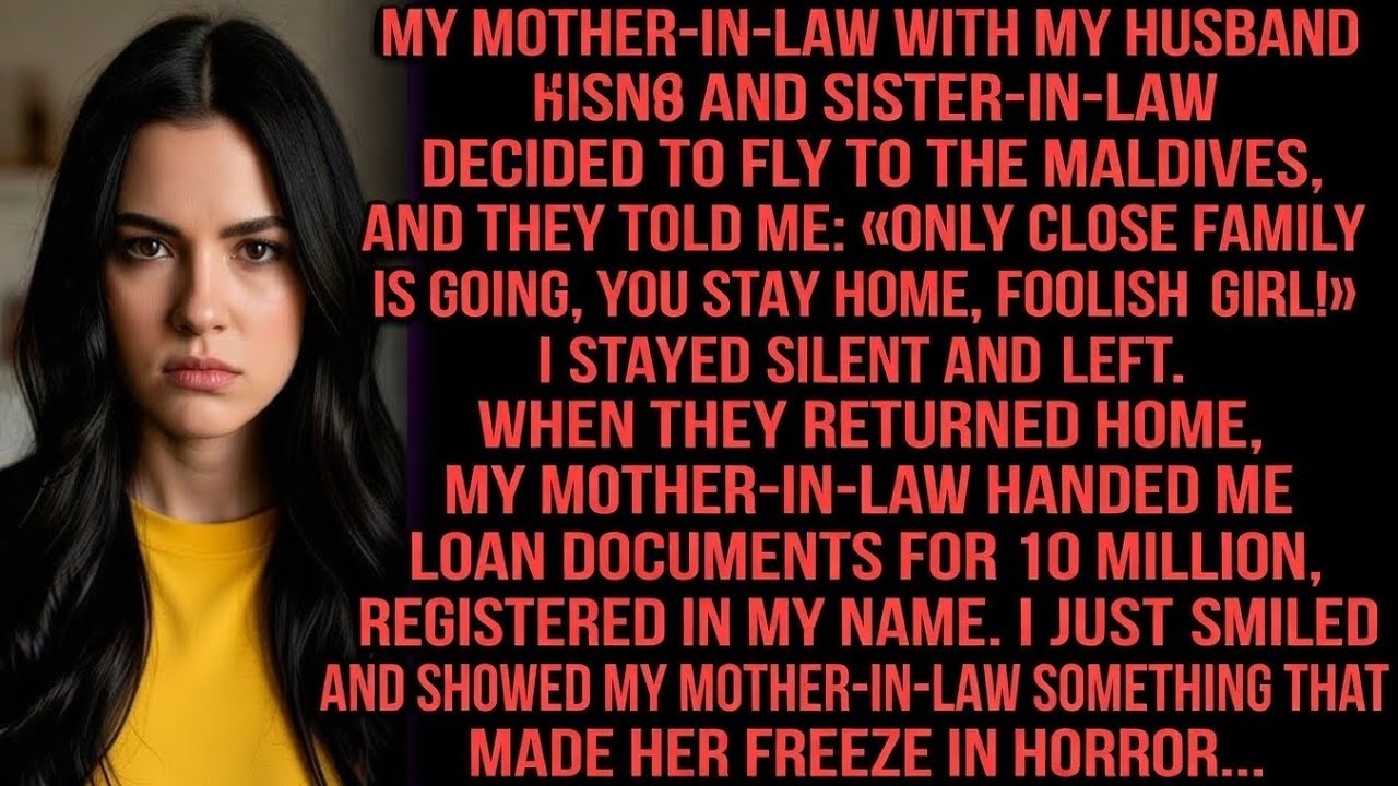 They Flew to the Maldives Without Me – So I Divorced Him and Took Everything Back! | Emotional Story