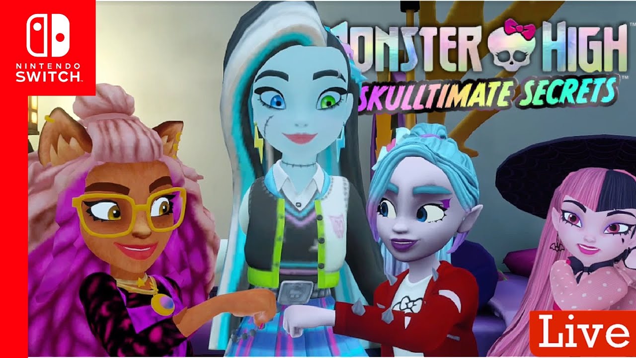 Monster High: Skulltimate Secrets (1) - Die Monster sind los ! 🔴 Live Deutsch/German