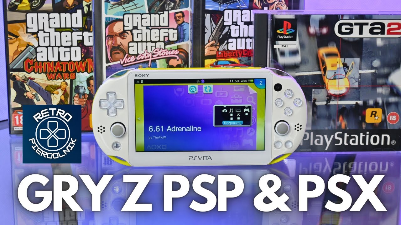Gry z PSP & PSX / PS One na PS Vicie ! Adrenaline & Bubble Manager