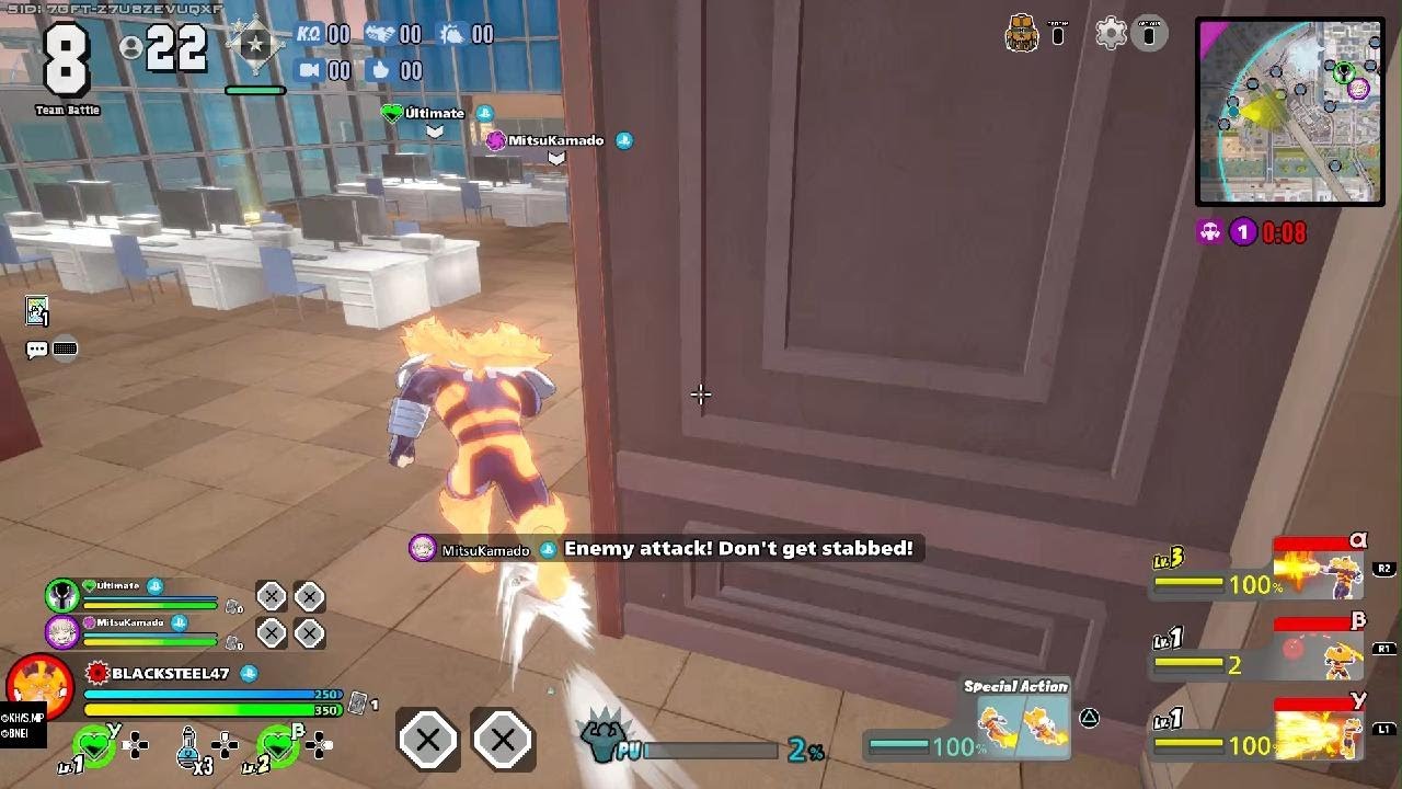  Playing Endeavor in Ranked MY HERO ULTRA RUMBLE