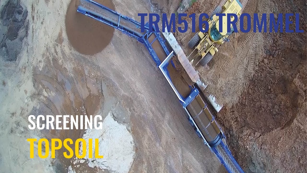EDGE TRM516 processing topsoil USA