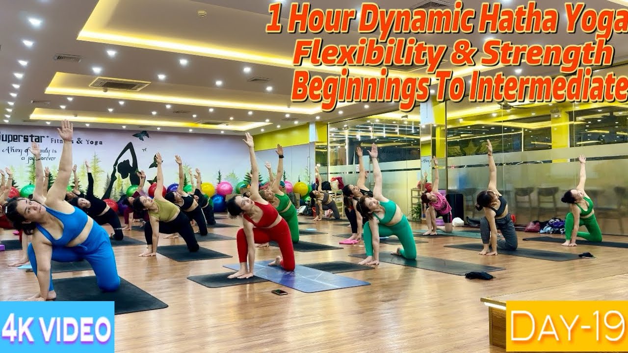 DAY-19 1 hours Dynamic Hatha Yoga Flexibility & Strength | Master Ranjeet Singh Bhatia |