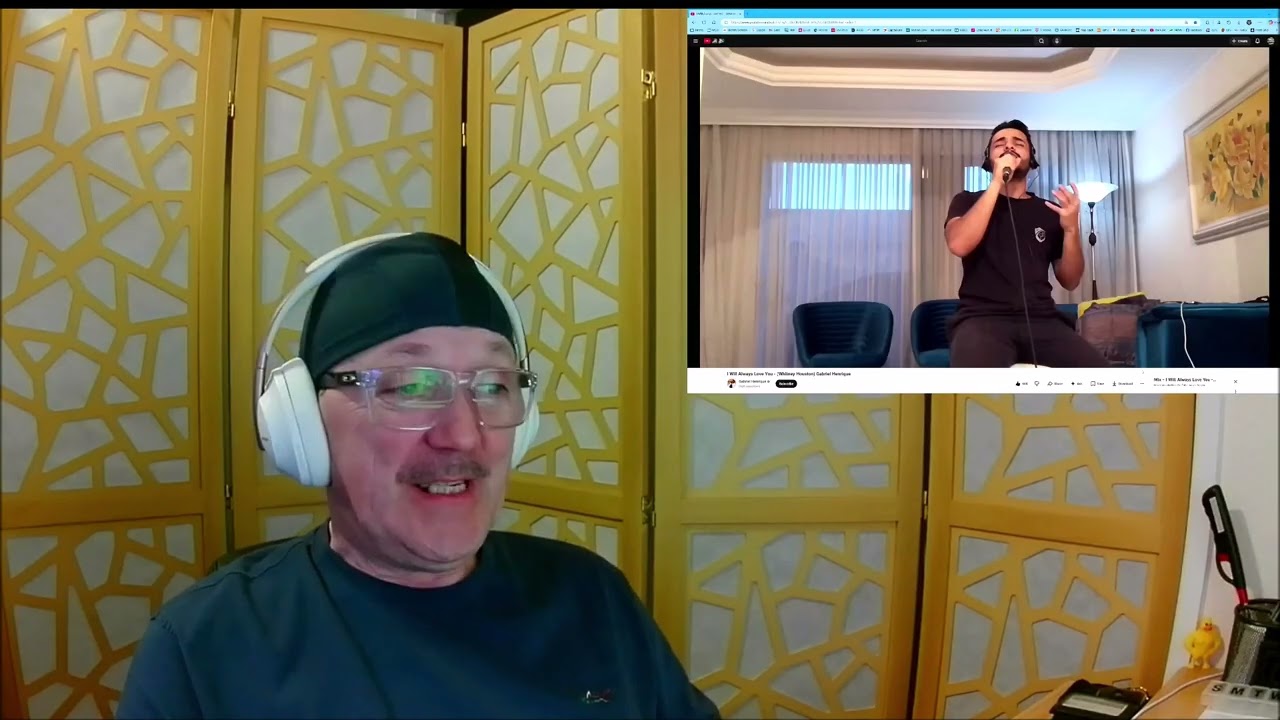 1st Time Reaction to Gabriel Henrique - I Will Always Love You