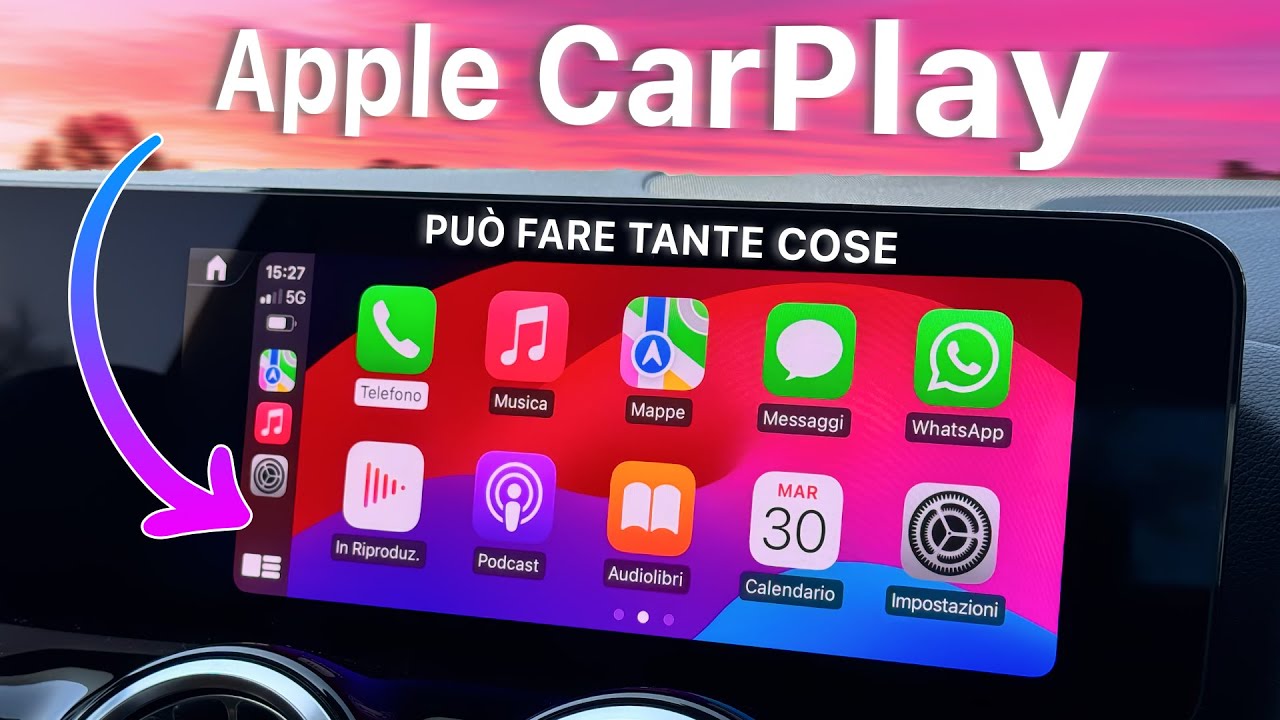 Apple CarPlay &egrave; FANTASTICO quando SAI COME USARLO (Guida Completa)