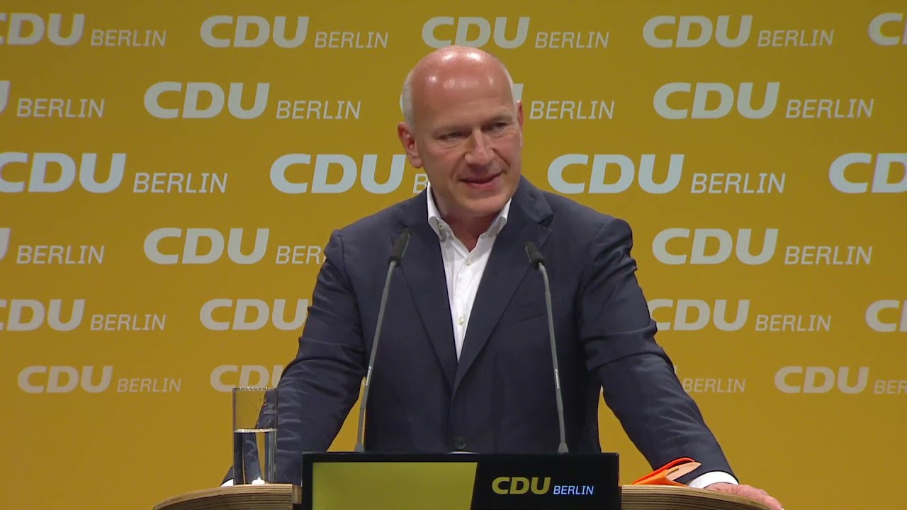 Die Rede von Spitzenkandidat Kai Wegner bei dem 45. Landesparteitag der CDU Berlin