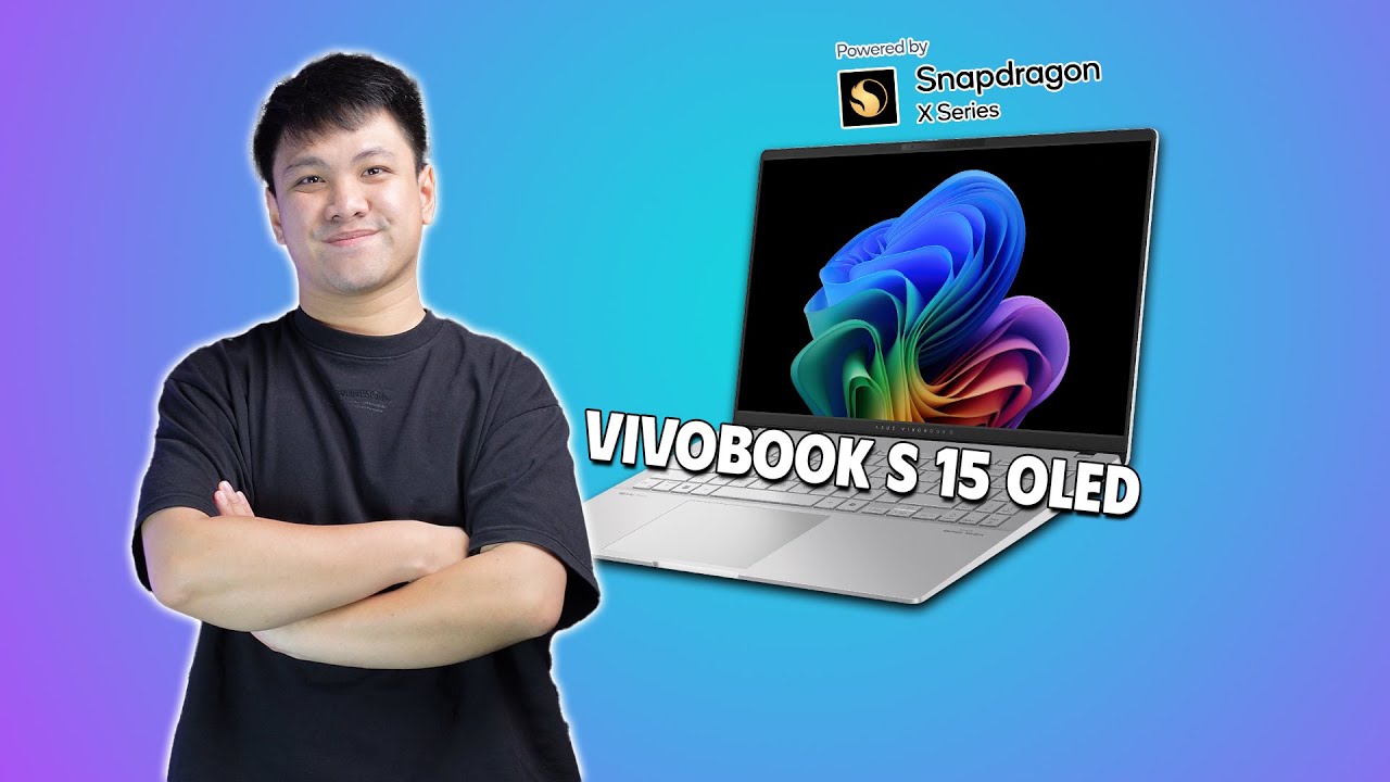 ASUS Vivobook S 15 OLED Snapdragon X Elite, màn hình TO, nhưng quá MỎNG NHẸ