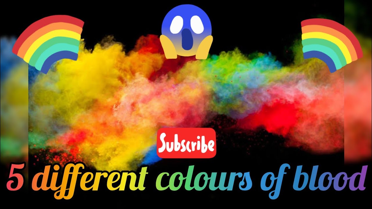 5 different colours of blood in the animal Kingdom | red | blue| green | yellow | purple | Mr Animal