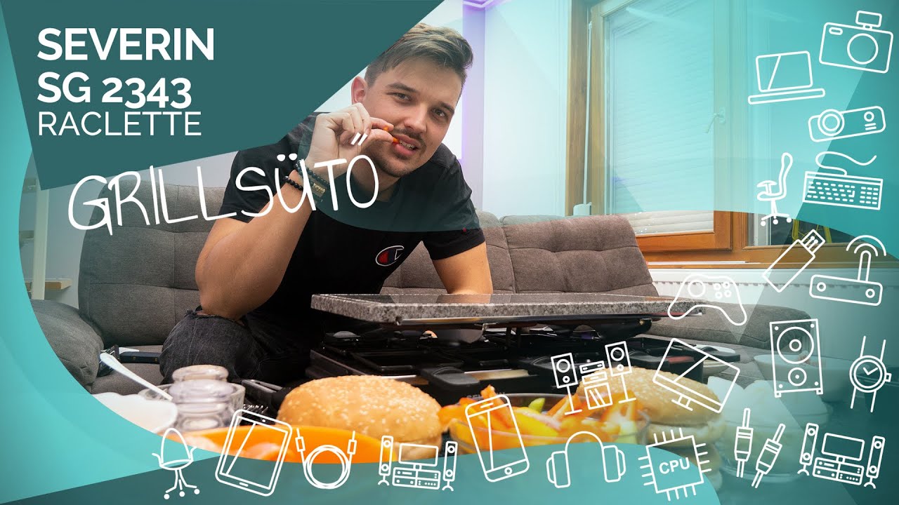 Otthoni Raclette Sütés | Szabó Kristóf | Severin RG 2343 Raclette grill