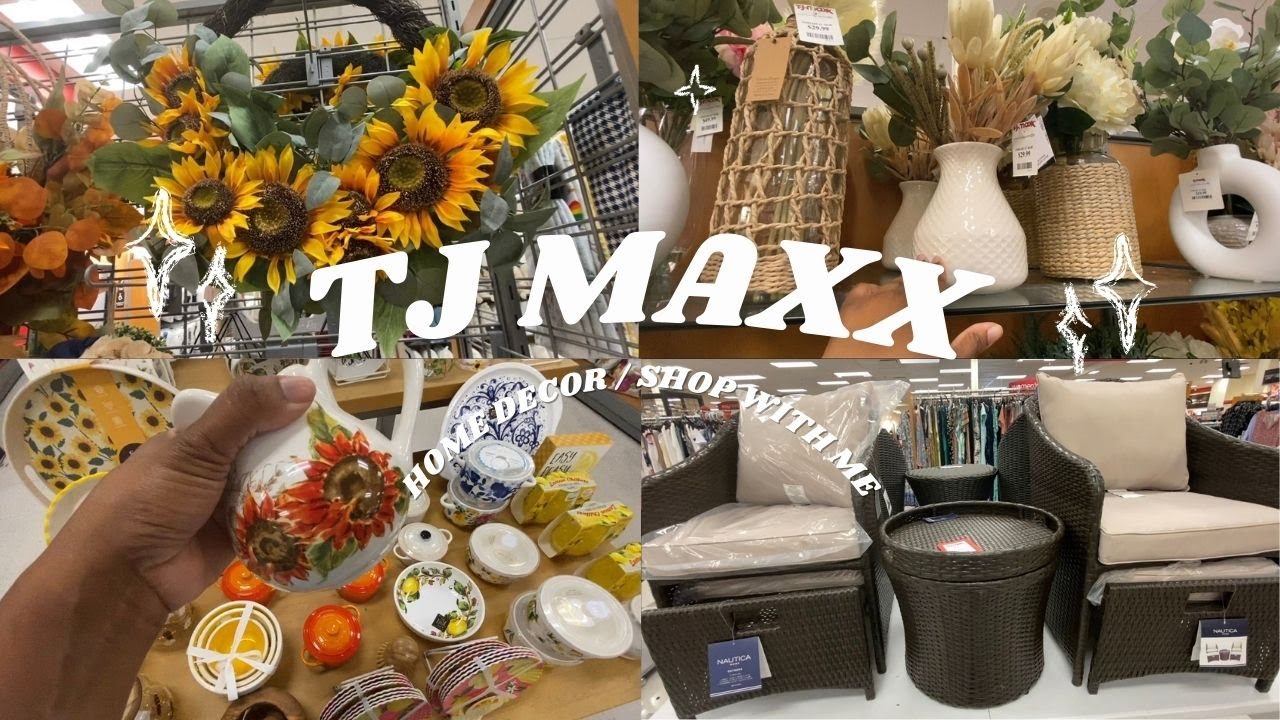 TJ MAXX 2023 HOME DECOR SHOP WITH ME 2023