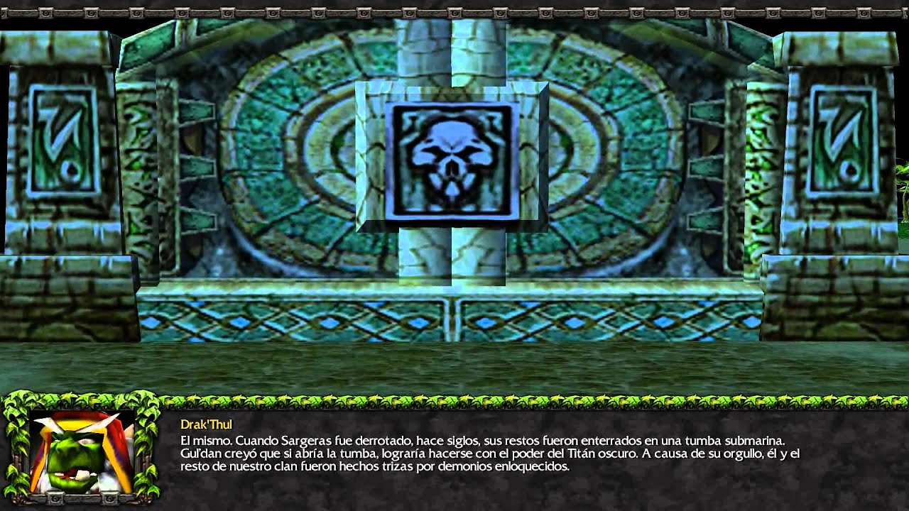 warcraft 3 frozen throne campaña elfos historia/escenas parte 1 y video intro expansion