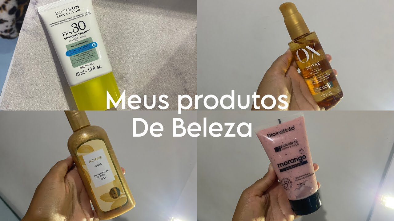 Meus produtos de Beleza