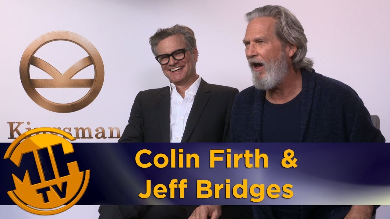 Colin Firth & Jeff Bridges Kingsman: Golden Circle Interview