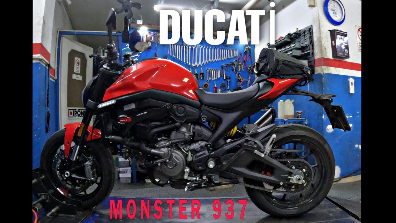 TR de İLK ! 🔴 Ducati MONSTER 937 Koruma Takozu ve Ön cam Siperlik Montajı   #youtubeshorts #youtube