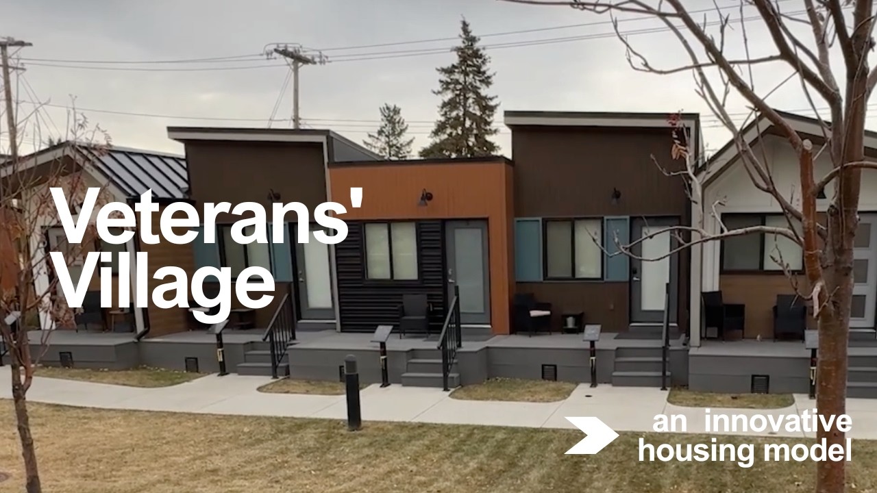 Tour the ATCO Veterans' Village in Calgary
