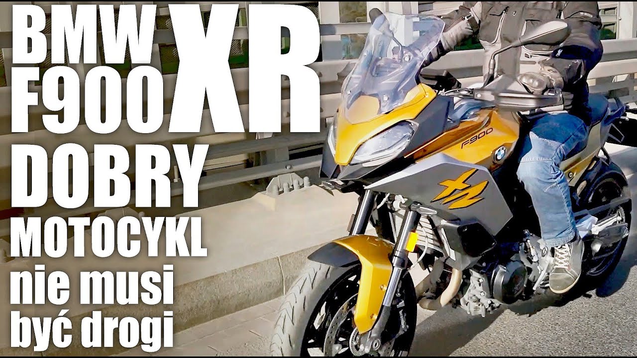 BMW F900XR model 2020 - BMW ma bardzo dobry motocykl w niskim segmencie cenowym!