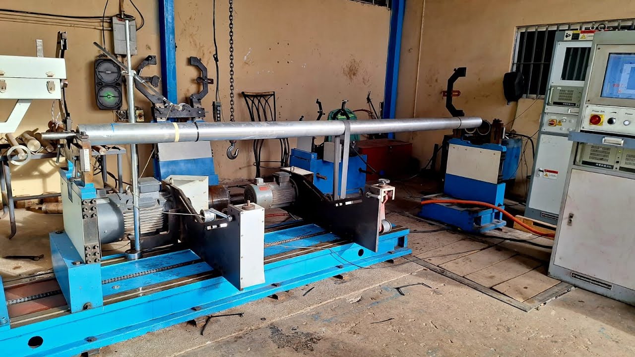 Balanceo Din&aacute;mico de Rodillo industrial