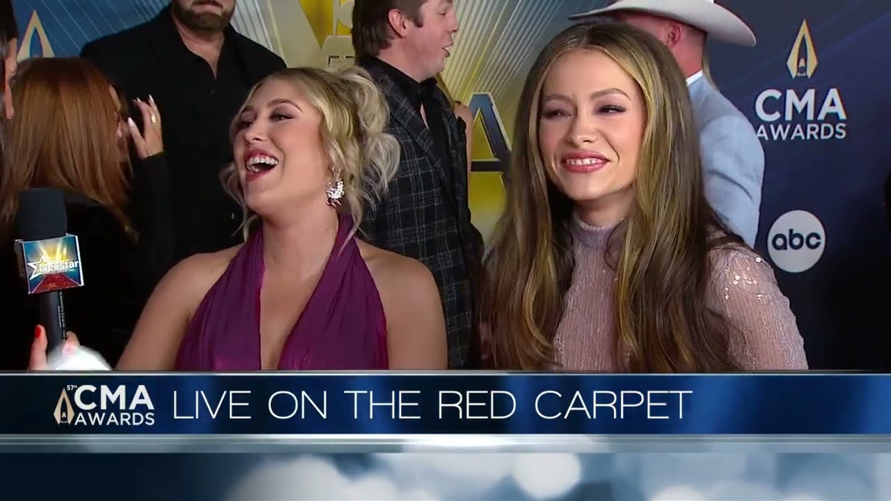 Maddie & Tae  CMA Awards Red Carpet 2023