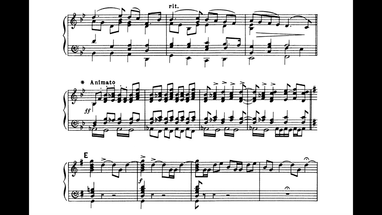 Hubert Parry - I Was Glad When They Said Unto Me for SATB Choir and Organ (1902/1911) [Score-Video]