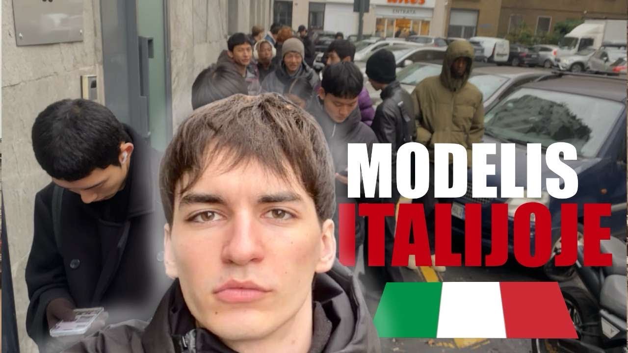 MODELIO GYVENIMAS MILANE 