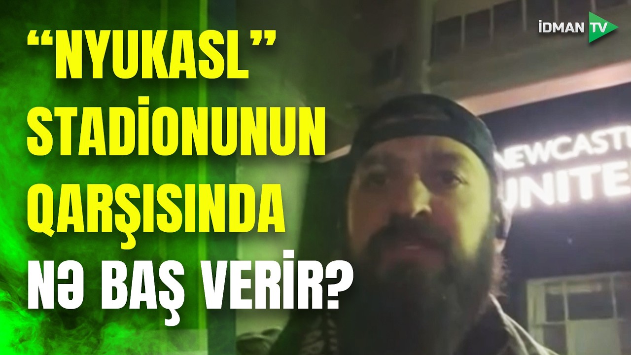 100-lərlə azarkeş Nyukaslda: 