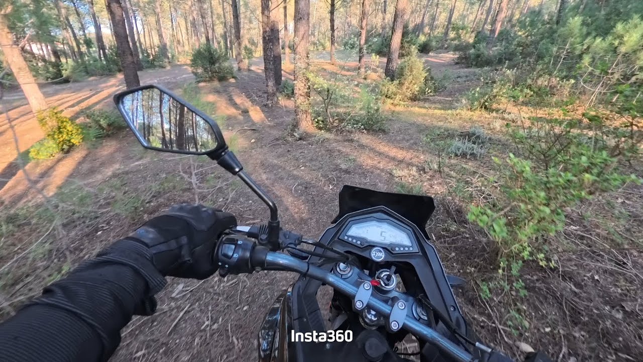 Off road moto sym 125 nht