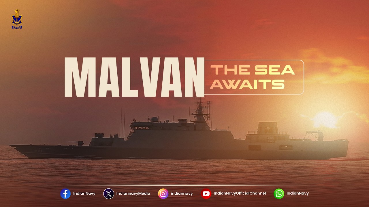 Malvan | Indian Navy's Newest Shallow Water Hunter | ASW Shallow Water Craft | Commissioning Soon
