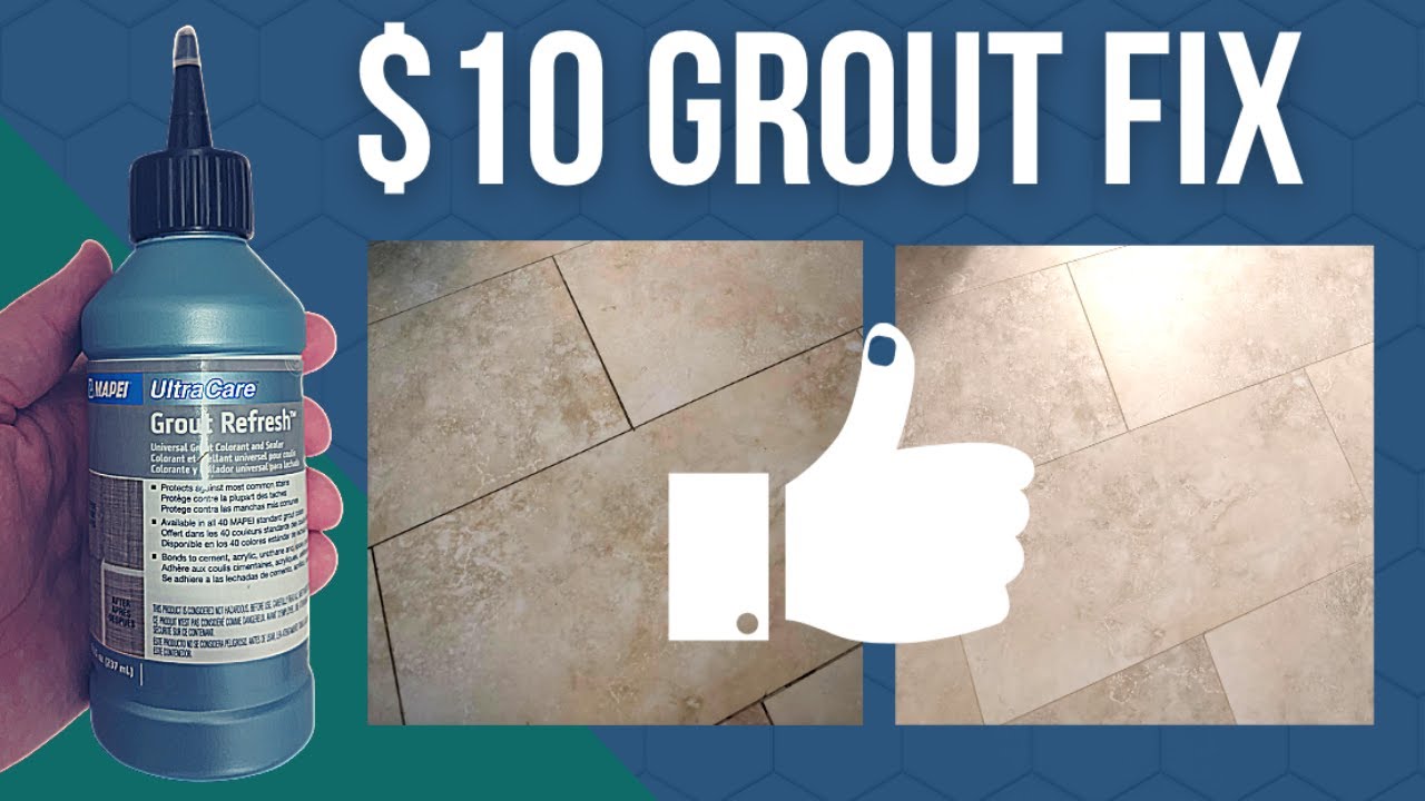 Обзор затирки Grout Refresh: 6 месяцев спустя (фото до и после!)