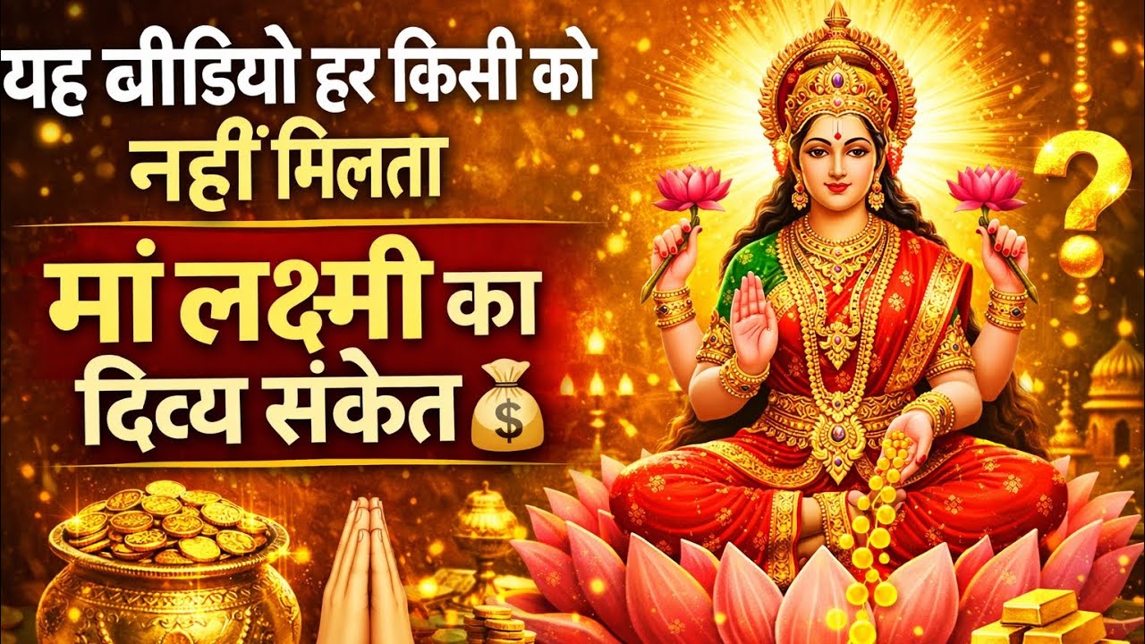 यह वीडियो हर किसी को नहीं मिलता 🙏 मां लक्ष्मी का दिव्य संकेत 💰‎⁨@mata_laxmi_ka_sevak⁩  
