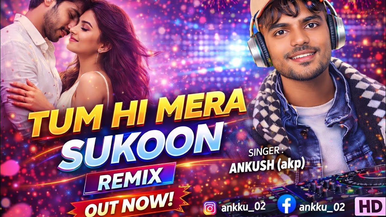Tum Hi Mera Sukoon (DJ Remix) | Ankush (AKP) | ankku_02 | Love Party Remix 2026