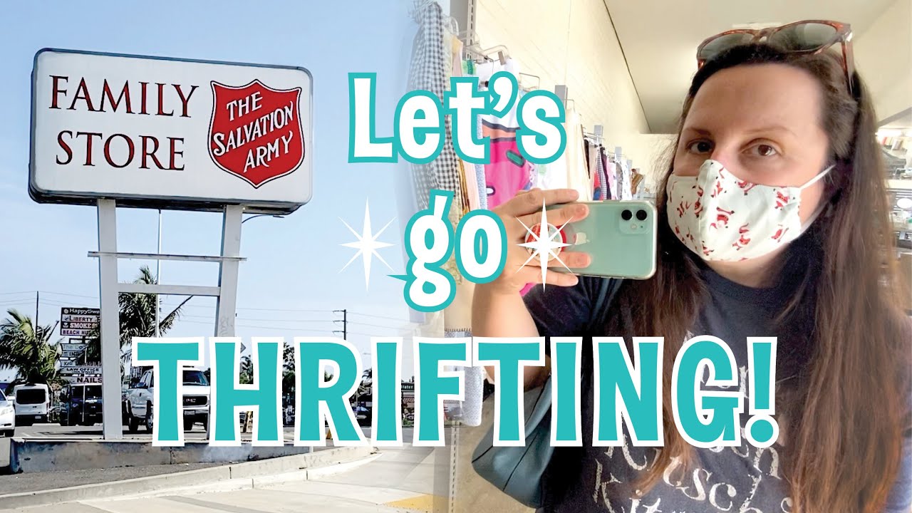 Thrifting for Profit at Salvation Army | Shop along with me and thrift store haul!