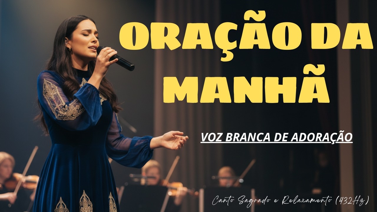 DESPERTAR COM DEUS: CÂNTICOS SAGRADOS PARA RESTAURAR SUA VIDA | VOZ BRANCA DE ADORAÇÃO