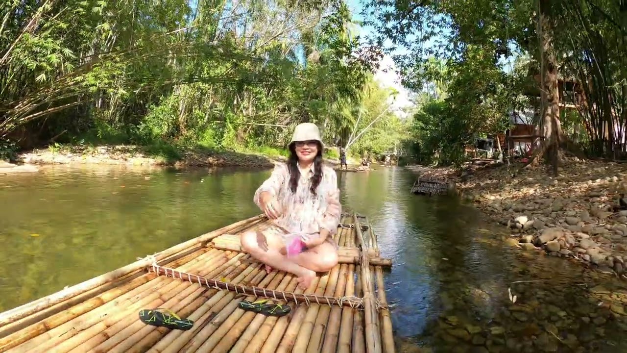 พังงา วังเคียงคู่ ล่องแพโกมล #พังงา #ล่องแพ 